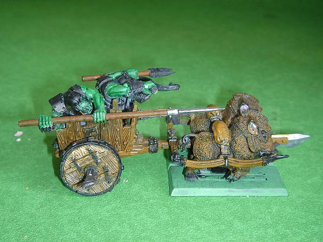 Fantasy Orc Chariot