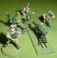 40k Imperial Guard Cadian Command Squad