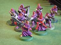 40k Imperial Guard Priest Veterans