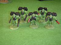 40k Space Marine Assault Squad