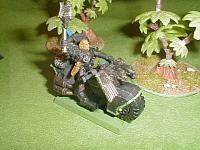 40k Space Marine Chaplain On Bike