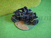 40k Space Marine Dark Angel Ravenwing Attack Bike