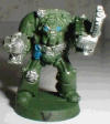 Warhammer 40k Space Marine Terminator with Storm Bolter and Chain Fist