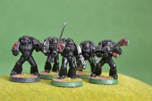 WH40k Dark Angel Assault Marines without Jump Packs