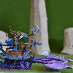 Warhammer AoS Tzeench Herald on Burning Chariot