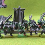 Age of Sigmar Orruk Orc Boys including boss, banner and drummer